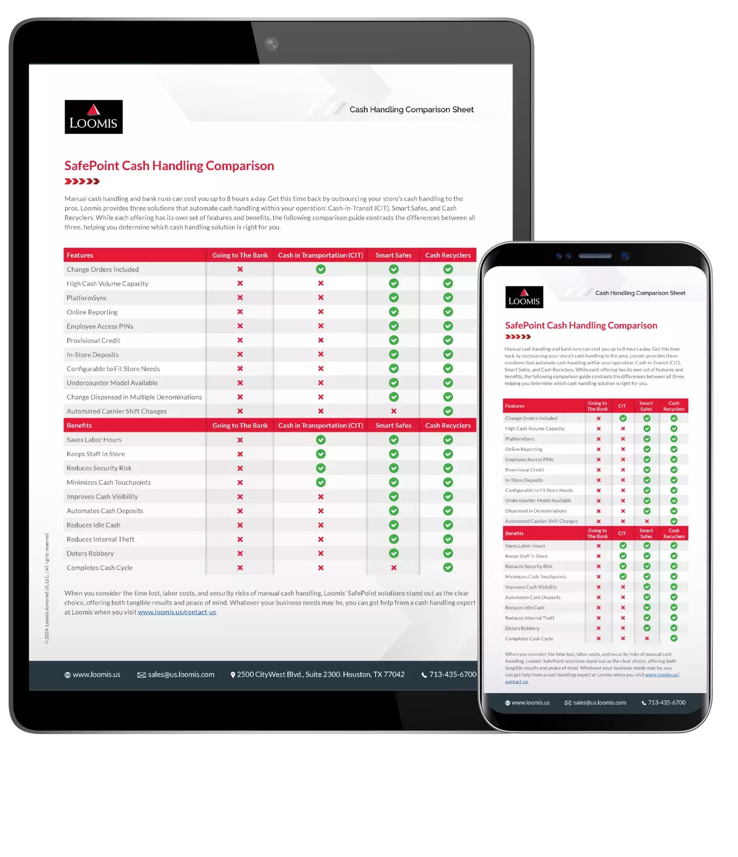 SafePoint Cash Handling Comparison